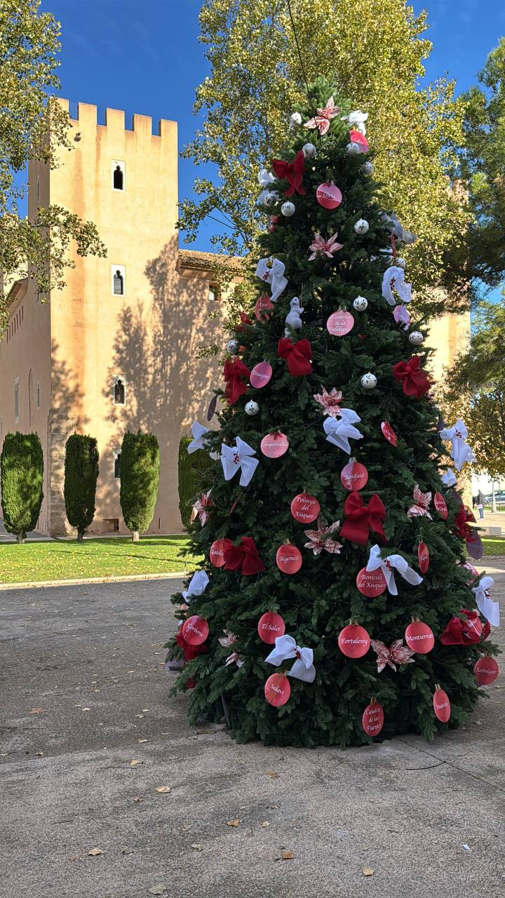 L’Ajuntament d’Albalat dels Sorells inaugura l’arbre de Nadal amb un emotiu homenatge als pobles afectats per la&nbsp;DANA