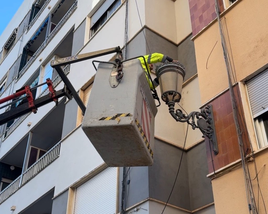 Albalat dels Sorells inicia la tercera fase de millora de l’eficiència de l’enllumenat públic