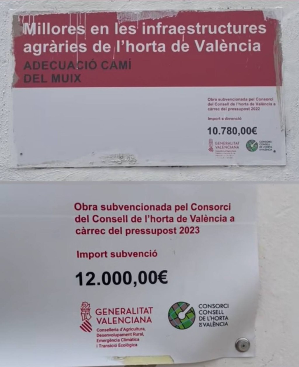 Compromís denuncia la traïció del PP d’Albalat al camp&nbsp;valencià